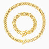 Gold toggle set